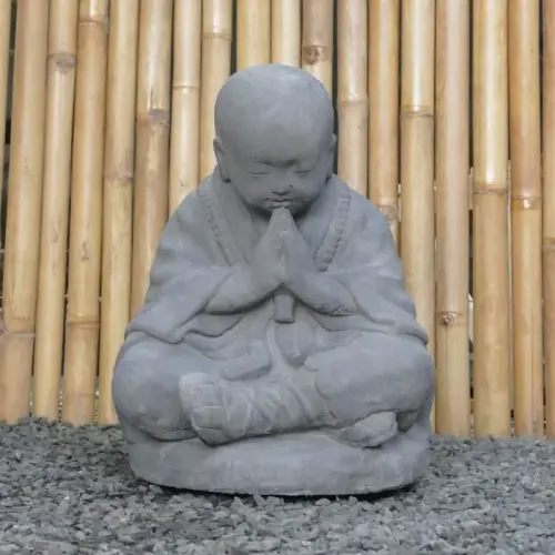 Product image of the product “Sitting monk with namaste, about 50cm height ”